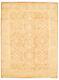 Traditional Hand-knotted Bordered Carpet 6'1 X 8'4 Wool Area Rug