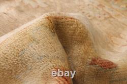 Traditional Hand-Knotted Bordered Carpet 6'2 x 8'8 Wool Area Rug
