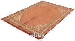 Traditional Hand-Knotted Tribal Carpet 6'9 x 10'6 Wool Area Rug