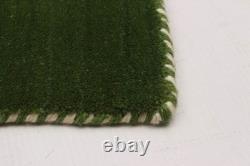 Traditional Hand loomed Area Rug 2'8 x 9'9 Green Oriental Carpet