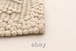 Traditional Southwestern Carpet 5'0 x 7'1 Braided Wool Rug
