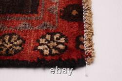 Traditional Vintage Hand-Knotted Carpet 3'1 x 9'7 Wool Area Rug