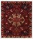 Traditional Vintage Hand-knotted Carpet 4'11 X 6'0 Wool Area Rug