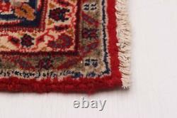 Traditional Vintage Hand-Knotted Carpet 4'5 x 7'1 Wool Area Rug