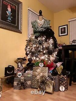 Truly A One Of A Kind Christmas Tree. Christmas Dress Theme. Custom Design