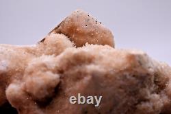 Two Tone Sugar Druzy Pink Amethyst, One Of A Kind, Self Stands, 4.5x4.5x2 Inches