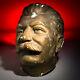 Unique, Giant, One-of-a-kind Josef Stalin Statue Head From Ukraine 1940-50's