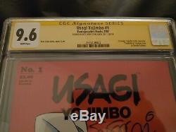 USAGI YOJIMBO #1 CGC SS 9.6 Stan Sakai Signature One-of-a-Kind Bust Sketch