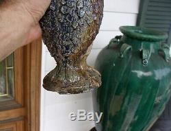 Ugly Bird Tobacco Jar. One of a kind High Fired Stoneware Art by Berdej