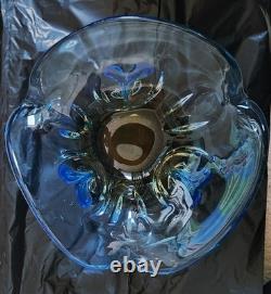 Ukrainian Studio Art Signed by Vladimir Zatynaiko Amber Glass ONE OF A KIND