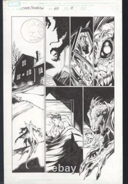 Ultimate Spider-Man #60 Pg 4 Original Comic Art Bagley Lizard Marvel Ultimate Spider-Man #60 Pg 4 Original Comic Art Bagley Lizard Marvel