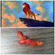 Ultra Rare Simba From Lion King Cheeto Shape. One Of A Kind Collectible