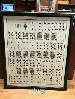 Uncut Sheet Of Las Vegas Dunes Casino Playing Card Deck Ultra Rare One Of A Kind