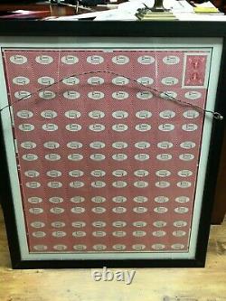 Uncut Sheet Of Las Vegas Dunes Casino Playing Card Deck Ultra Rare One Of A Kind