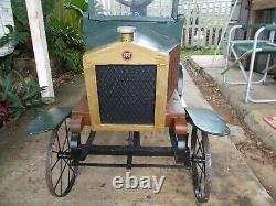 Unique Handmade One Of A Kind1920's Vintage Pedal Car Fiat Roadstar $7750 O. N. O