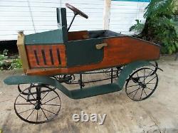 Unique Handmade One Of A Kind1920's Vintage Pedal Car Fiat Roadstar $7750 O. N. O