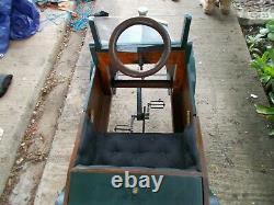 Unique Handmade One Of A Kind1920's Vintage Pedal Car Fiat Roadstar $7750 O. N. O