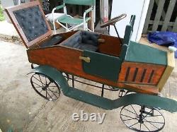 Unique Handmade One Of A Kind1920's Vintage Pedal Car Fiat Roadstar $7750 O. N. O