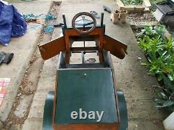 Unique Handmade One Of A Kind1920's Vintage Pedal Car Fiat Roadstar $7750 O. N. O