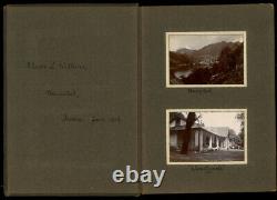 Unique One Of A Kind 1916 Visit To Nanital, India, 42 Snapshots Photograph Album