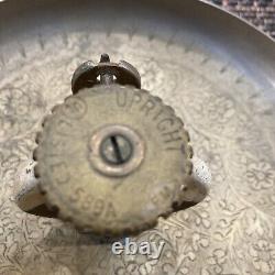 Unique One of a Kind Brass Ash Tray With Fire Sprinkler Head