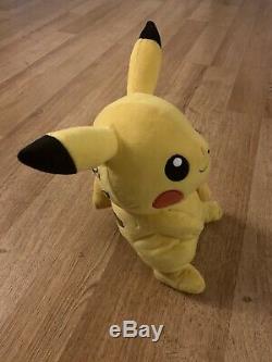 Unique Pokemon Collectible. Pikachu Plush SIGNED BY KEN SUGIMORI. One Of A Kind