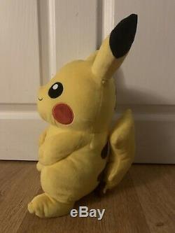 Unique Pokemon Collectible. Pikachu Plush SIGNED BY KEN SUGIMORI. One Of A Kind