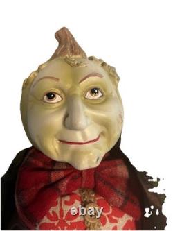 Unique Pumpkin Head 20 Halloween Figurine One Of A Kind