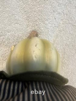 Unique Pumpkin Head 20 Halloween Figurine One Of A Kind