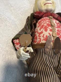 Unique Pumpkin Head 20 Halloween Figurine One Of A Kind