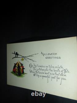 Unique-rare Htf-halloween Postcard-one Of A Kind Only One Of It's Kind Made-usa