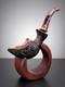 Unsmoked Darren Peditto Elephant Trunk Freehand Artisan Pipe One Of A Kind