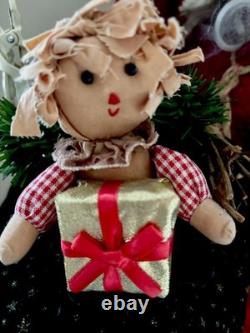 VTG 1995 Holiday Workshop Figments of Folklore Ruth Chamenisch 25 Santa NWT