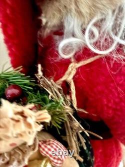 VTG 1995 Holiday Workshop Figments of Folklore Ruth Chamenisch 25 Santa NWT