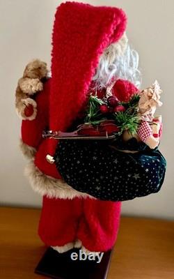 VTG 1995 Holiday Workshop Figments of Folklore Ruth Chamenisch 25 Santa NWT