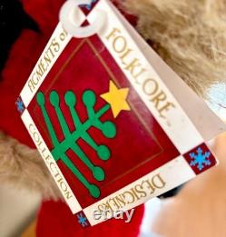 VTG 1995 Holiday Workshop Figments of Folklore Ruth Chamenisch 25 Santa NWT