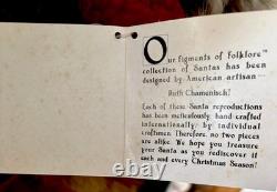 VTG 1995 Holiday Workshop Figments of Folklore Ruth Chamenisch 25 Santa NWT