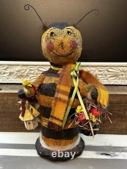 VTG Krisnick by Tom Panetta Handcrafted Primitive Standing Bumblebee 15 USA