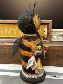 VTG Krisnick by Tom Panetta Handcrafted Primitive Standing Bumblebee 15 USA