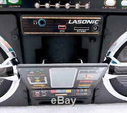 VTG Lasonic i931 Boom Box Collectible AM/FM Radio iPOD One Of A Kind Tested