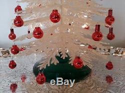 VTG plasco plastic tablet top CHRISTMAS TREE 23in. Tall one of a kind