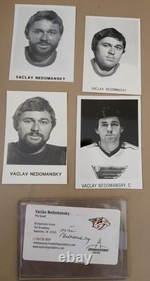 Vaclav Nedomansky One-of-a-kind Memorabilia Collection Hhof