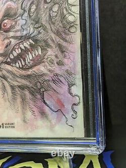 Venom #1 CGC 9.8 original one of a kind Lucio Parrillo Artwork Sketch Variant