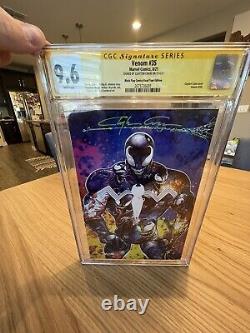 Venom #35 Clayton Crain One Of A Kind Web Signature Road Tour Exclusive CGC 9.6