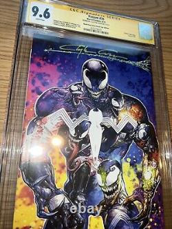 Venom #35 Clayton Crain One Of A Kind Web Signature Road Tour Exclusive CGC 9.6