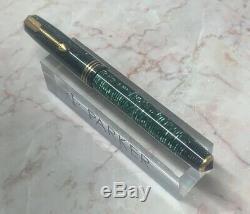 Very Rare Parker One Of A Kind Vacumatic 1935 Standard Fountain Pen Emerald Nice