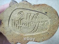Very Rare Vintage 1979 Artist Signed One Of A Kind Art Bong By Niffenegger