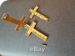 Very old, one of a kind, antique religious crucifix