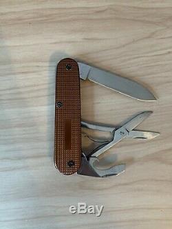 Victorinox Voyageur Knife Custom Mod One Of A Kind Great Condition