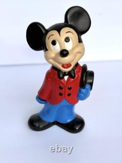 Vintage 1980s, one of a kind Handmade 9 Ceramic Disney Figurines